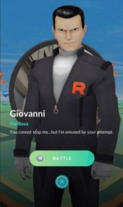 Main Boss Giovanni