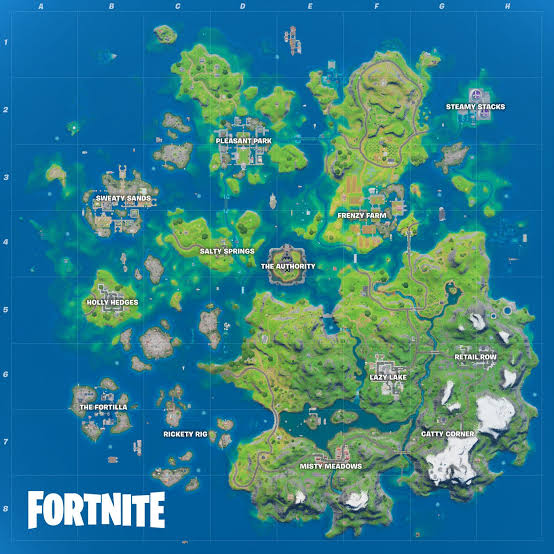 Fortnite Season 4 Island