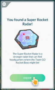 Pokémon Go Super Radar