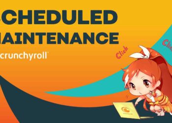 Crunchyroll maintenance started, website is currently down
