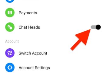 Enable chat heads in Facebook Messenger