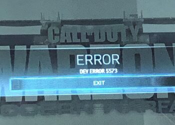 Dev Error 5573 on Call of Duty Modern Warfare