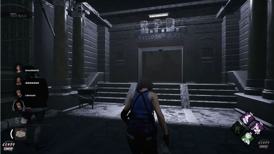 Raccoon City Police Station Map of Dead by Daylight game