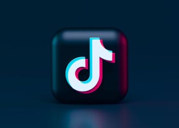 Picture of TikTok logo model