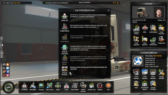 euro truck simulator 2 convoy