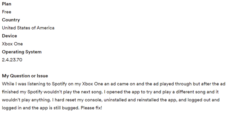 Spotify not working on Xbox One in 2022 : How to fix it - Android Gram