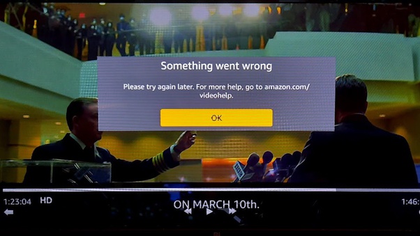 Amazon Prime Video Something Went Wrong Error During Movie Show How To Fix It Android Gram