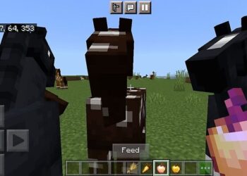 What do horses eat in Minecraft
