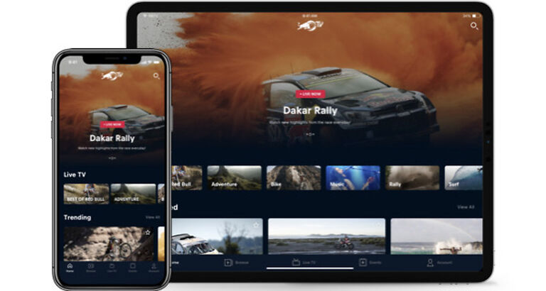 Red Bull TV App on Samsung