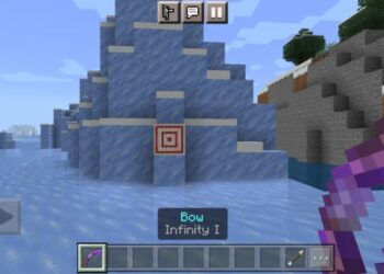 infinity in Minecraft