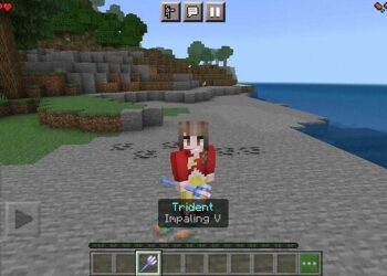 impaling in Minecraft