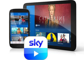 Sky Go play button