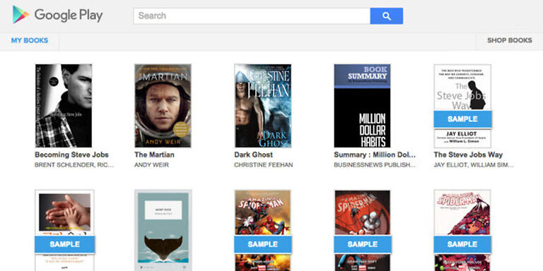 google play books chrome webstore