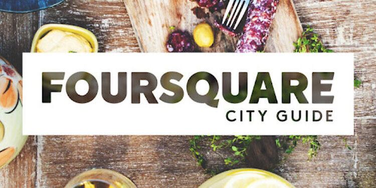 Foursquare City Guide app