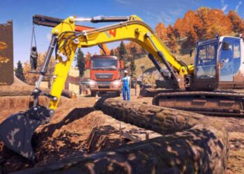 Construction Simulator (2022) Where to repair or refuel machines