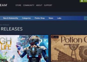 Steam Store Black Screen Issue How to fix it