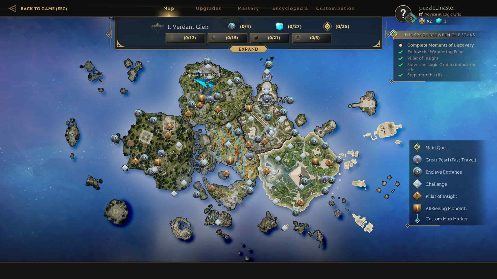 Islands of Insight main quest not updating or progressing issue: How to fix it?